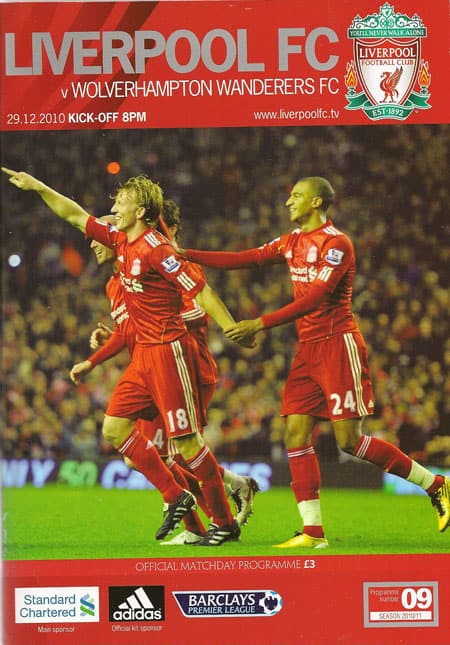 Liverpool FC v Wolverhampton Wanderers FC